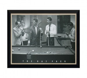 11 The Rat Pack J10-554 - Framed Canvax 24x36 $160
